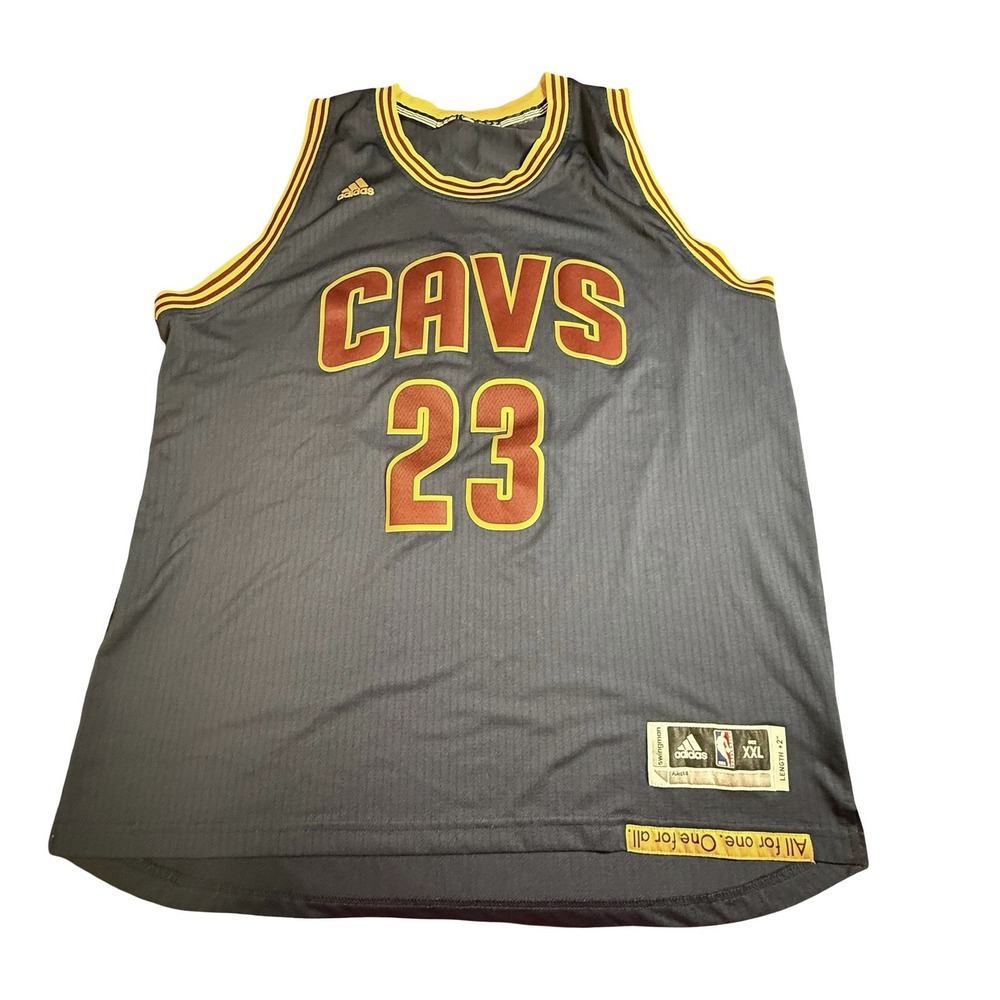 Adidas LeBron James Cleveland Cavaliers Swingman NBA Jersey Blue 23 Mens XXL '15